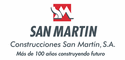 Logo de Construcciones San Martín