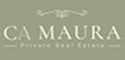 Logo de Ca Maura | Private Real Estate