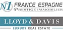 Logo de N1 France Espagne Immobilier Lloyd & Davis Luxury